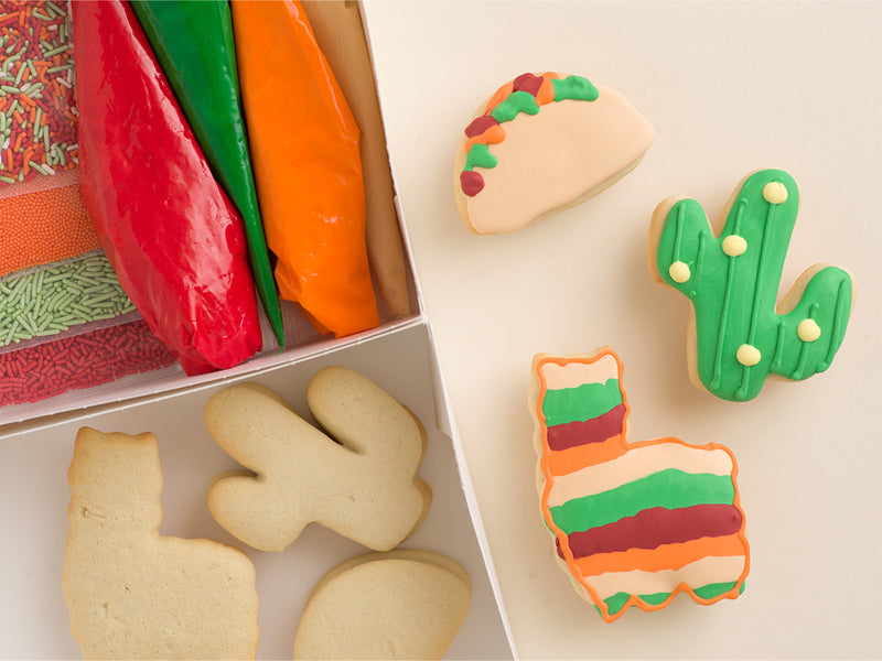 Let's Taco Bout' It Deluxe Cookies To Decorate Kit