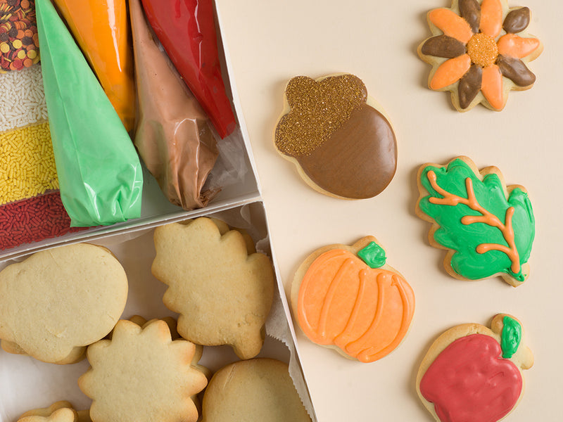 All About Autumn Deluxe Cookies To Decorate Kit
