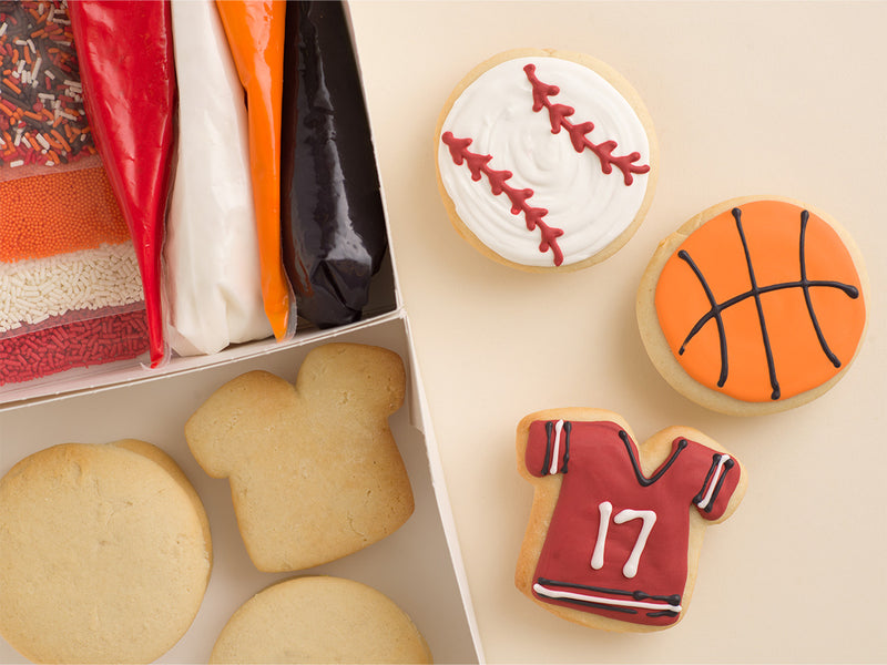 All About the Sports Deluxe Cookies To Decorate Kit
