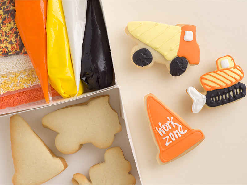 Construction Time Deluxe Cookies To Decorate Kit