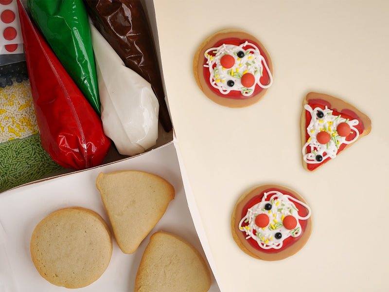 It's Pizza Time Deluxe Cookies to Decorate Kit