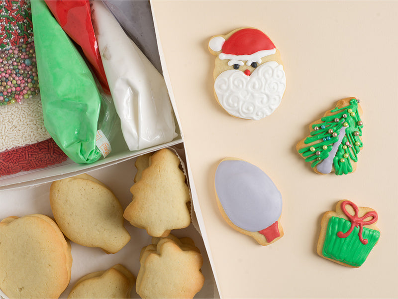 Merry Christmas To All Deluxe Cookies To Decorate Kit